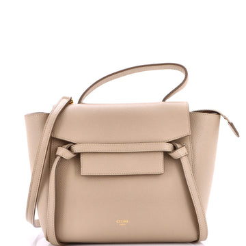 Celine Belt Bag Textured Leather Pico