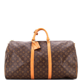 Louis Vuitton Keepall Bandouliere Bag Monogram Canvas 55