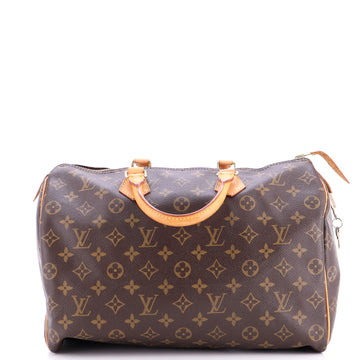Louis Vuitton Speedy Handbag Monogram Canvas 35