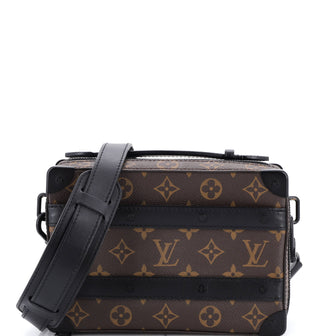 Louis Vuitton Handle Soft Trunk Bag Macassar Monogram Canvas