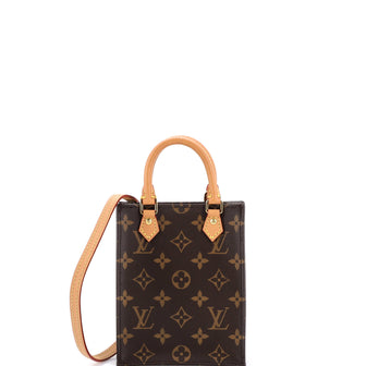 Louis Vuitton Petit Sac Plat Bag Monogram Canvas