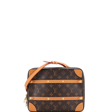 Louis Vuitton Soft Trunk Messenger Bag Monogram Canvas PM