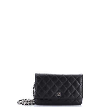 Chanel Wallet on Chain Quilted Caviar