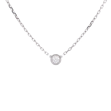 Cartier Cartier D'Amour Pendant Necklace 18K White Gold with Diamond Small