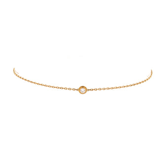 Cartier D'Amour Bracelet 18K Yellow Gold and Diamond