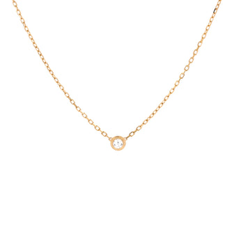 Cartier Cartier D'Amour Pendant Necklace 18K Yellow Gold and Diamond Small