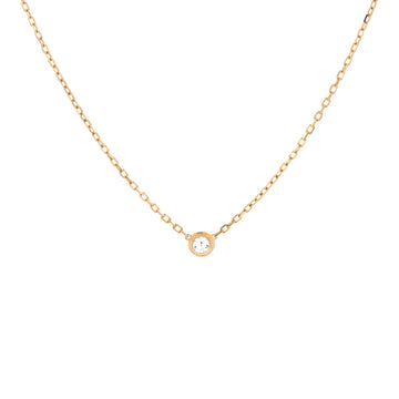 Cartier Cartier D'Amour Pendant Necklace 18K Yellow Gold and Diamond Small