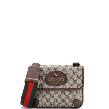Gucci Neo Vintage Flap Messenger GG Coated Canvas Small