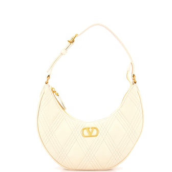 Valentino Garavani Quiltie 67 Hobo Quilted Leather Mini