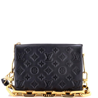 Louis Vuitton Coussin Bag Monogram Embossed Lambskin BB