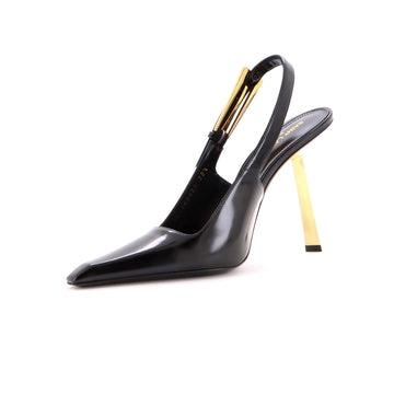 Saint Laurent Women's Lee Slingback Pumps Leather 115