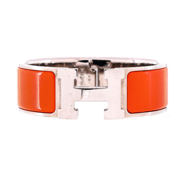 Hermes Clic H Bracelet Enamel Wide