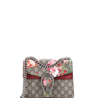 Gucci Dionysus Bag Blooms Print GG Coated Canvas Mini