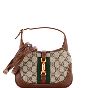 Gucci Jackie 1961 Hobo GG Coated Canvas Mini