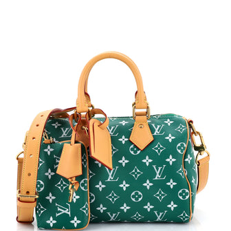 Louis Vuitton Speedy P9 Bandouliere Bag Monogram Leather 25