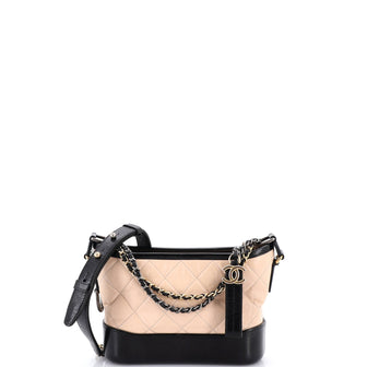 Chanel Gabrielle Hobo Quilted Aged Calfskin Small