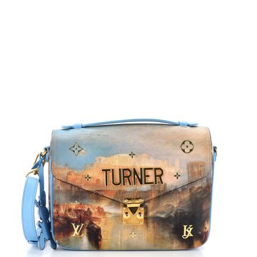 Louis Vuitton Pochette Metis Limited Edition Jeff Koons Turner Print Canvas