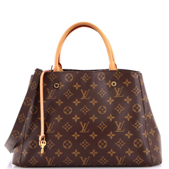 Louis Vuitton Montaigne Handbag Monogram Canvas MM