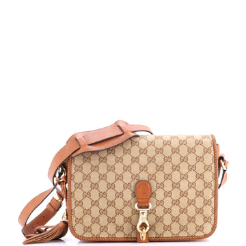Gucci Marrakech Messenger Bag GG Canvas with Leather Medium