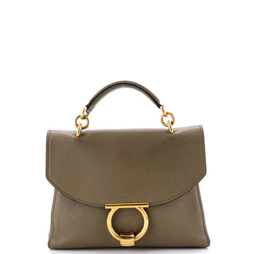 Salvatore Ferragamo Margot Satchel Leather Small