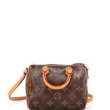 Louis Vuitton Speedy Bandouliere Bag Monogram Canvas Nano