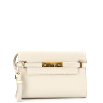 Saint Laurent Manhattan Shoulder Bag Leather Small