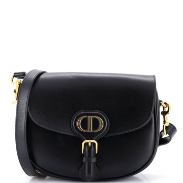 Christian Dior Bobby Flap Bag Leather Medium