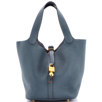Hermes Picotin Lock Bag Clemence MM