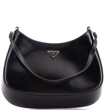 Prada Cleo Shoulder Bag Spazzolato Leather Medium