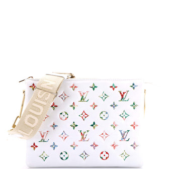 Louis Vuitton Coussin Bag Monogram Flower Embossed Lambskin PM