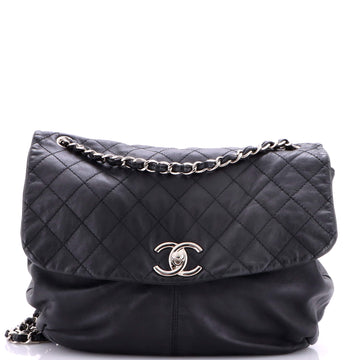 Chanel Trianon Messenger Bag Quilted Leather Large