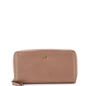 Gucci GG Marmont Zip Around Wallet Leather