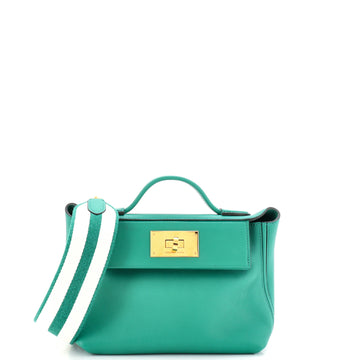 Hermes 24/24 Bag Evercolor with Swift 21