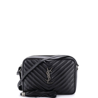 Saint Laurent Lou Camera Bag Matelasse Chevron Leather Small