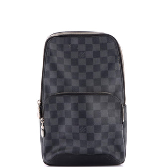 Louis Vuitton Avenue Sling Bag Damier Graphite
