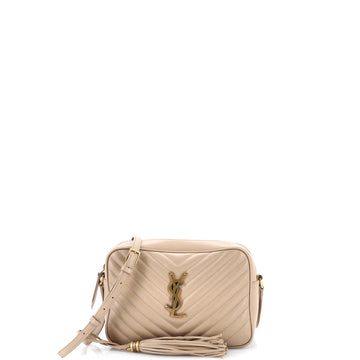 Saint Laurent Lou Camera Bag Matelasse Chevron Leather Small
