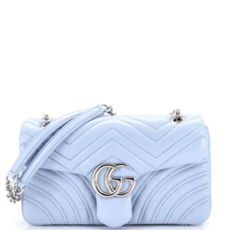 Gucci GG Marmont Flap Bag Matelasse Leather Medium