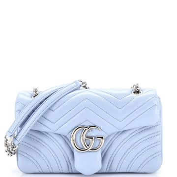 Gucci GG Marmont Flap Bag Matelasse Leather Medium