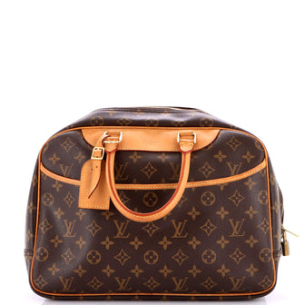 Louis Vuitton Deauville Handbag Monogram Canvas