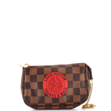 Louis Vuitton Pochette Accessoires Limited Edition Damier Mini