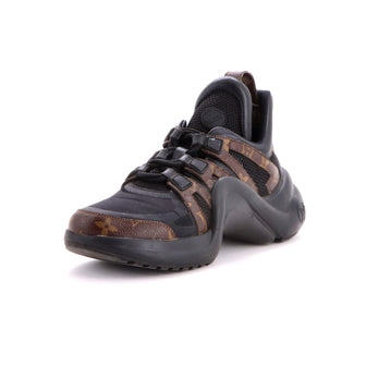 Louis Vuitton Women's LV Archlight Sneakers Mesh and Monogram Coated Canvas