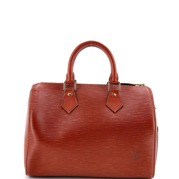 Louis Vuitton Speedy Handbag Epi Leather 25