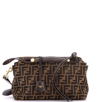 Fendi By The Way Satchel Zucca Canvas Medium