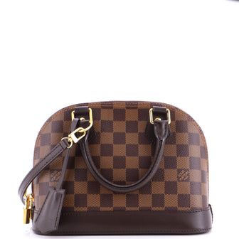 Louis Vuitton Alma Handbag Damier BB