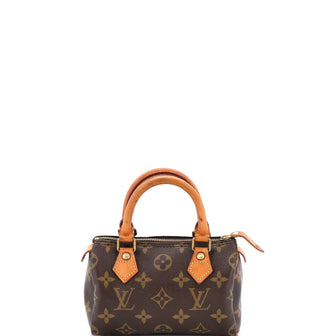 Louis Vuitton Speedy Mini HL Handbag Monogram Canvas