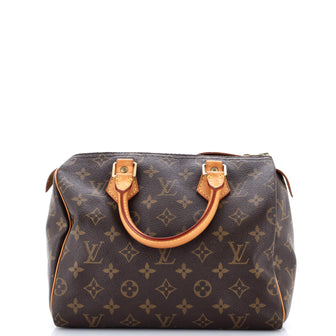 Louis Vuitton Speedy Handbag Monogram Canvas 25