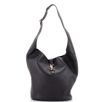Saint Laurent Le 5 a 7 Supple Hobo Leather Large