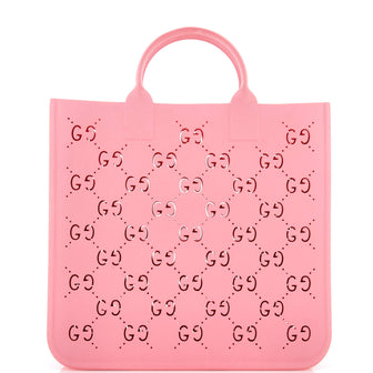 Gucci Kid's Tote Perforated Rubber