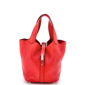 Hermes Picotin Lock Bag Clemence PM