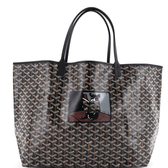 Goyard Saint Louis Tote Printed Coated Canvas GM